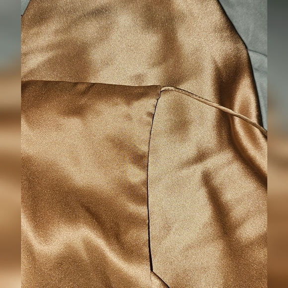 Michelle Mason 100% Silk Gown - Nude - Picture 4 of 5